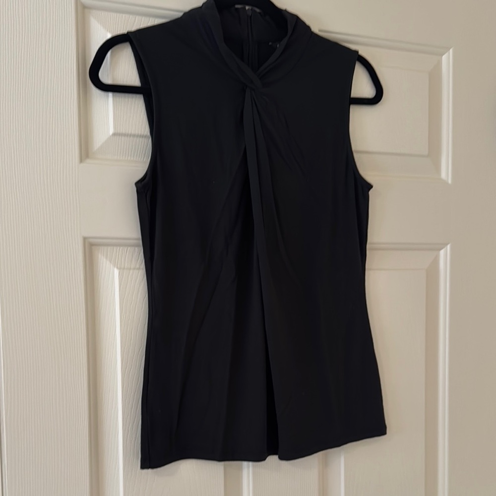 Black Sleeveless Top